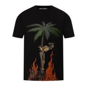 Palm Angels T-shirt Black, Herr
