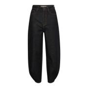 InWear Stiliga löst sittande jeans Black, Dam