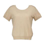 Absolut Cashmere Beige Tops Beige, Dam