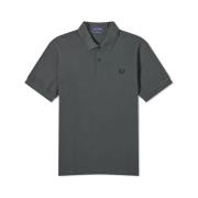 Fred Perry Original Plain Polo Reissue Gray, Herr