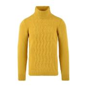 Daniele Alessandrini Gula Sweaters - Giulietta 13 Modell Yellow, Herr