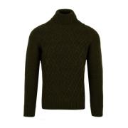 Drumohr Militärgröna Sweaters Green, Herr