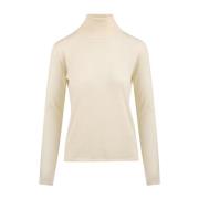 Aspesi Natural Turtleneck Beige, Dam