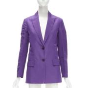 Valentino Vintage Pre-owned Silke ytterklder Purple, Dam