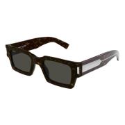 Saint Laurent Ikoniska solglasögon med linjärt och elegant design Brow...