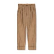 Rag & Bone Plisserade byxor Beige, Dam