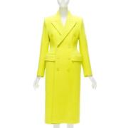 Balenciaga Vintage Pre-owned Ylle ytterklder Yellow, Dam