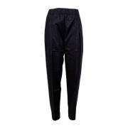 Laneus Straight Trousers Black, Herr