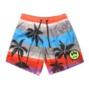 Barrow Hawaiian Palms Badshorts Multicolor, Herr