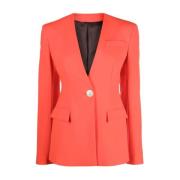 The Attico Louise 010 Blazer Jacka Red, Dam