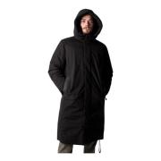 Edwin Svart Elvine Andre Parka Black, Herr