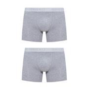 Hanro Boxershorts 2-pack Gray, Herr