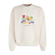 Drole de Monsieur Stilren Sweatshirt för Modern Man White, Herr