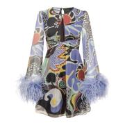 Moschino Stiliga Klänningar Multicolor, Dam