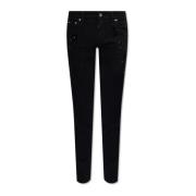 Dolce & Gabbana Jeans med strass Black, Herr