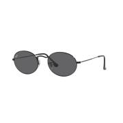 Ray-Ban Ovala Solglasögon RB 3547 Black, Unisex