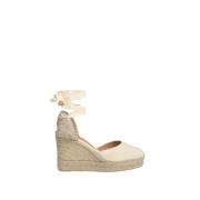 Castañer Carina/8ED/001 Kilklack Espadriller Beige, Dam