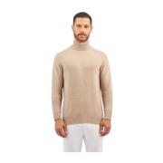 Brooks Brothers Kamelbeige Rollkragenpullover aus Woll-Kaschmir-Mix Br...