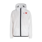 Comme des Garçons Play Claude Hooded Rain Jacket White, Herr