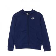 Nike Midnight Navy Zip Hoodie Club Blue, Herr