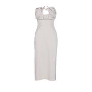 Jacquemus Maxi Dresses White, Dam