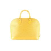 Louis Vuitton Vintage Pre-owned Läder louis-vuitton-vskor Yellow, Dam