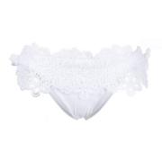 Ermanno Scervino Vita Bikinitrosor med Spetsdetaljer White, Dam