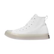 Converse Höga Sneakers för Modern Man White, Unisex