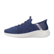 Skechers Ultra Flex 3.0 Stiliga Sneakers Blue, Herr