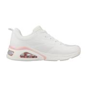 Skechers Stiliga Tres-Air Dam Sneakers White, Dam