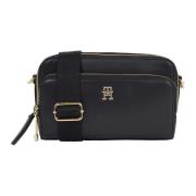 Tommy Hilfiger Svarta Crossbody Väskor Black, Dam