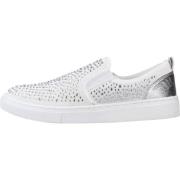 Lumberjack Stiliga Slip-On Sneakers för Kvinnor White, Dam