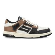 Amiri Svarta Bruna Låga Sneakers Multicolor, Herr