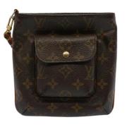 Louis Vuitton Vintage Pre-owned Canvas kuvertvskor Brown, Dam