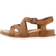 Clarks Stiliga platta sandaler för kvinnor Brown, Dam