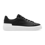 Balmain Sneakers med logotyp Black, Dam