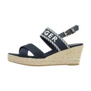 Tommy Hilfiger Wedges Blue, Dam