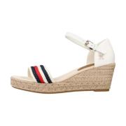 Tommy Hilfiger Wedges White, Dam