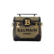 Balmain Canvas handvskor Green, Dam