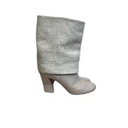 Casadei Pre-owned Pre-owned Läder stvlar White, Dam