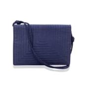 Fendi Vintage Pre-owned Canvas fendi-vskor Blue, Dam