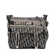 Dior Vintage Pre-owned Canvas dior-vskor Blue, Dam