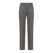 Calvin Klein Slim Straight Byxor Gray, Dam