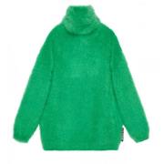 Gucci Mohair Jumper Dress Green, Dam