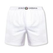 Dolce & Gabbana Boxershorts med logotyp White, Herr