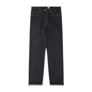 Edwin Mörk Indigo Löst Rak Selvage Jeans Blue, Herr