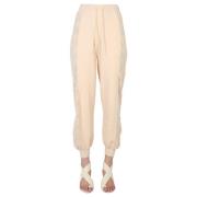 Boutique Moschino Sweatpants Beige, Dam