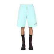 Msgm Fantask Gre Bermuda Green, Herr