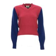 Akep V-neck Knitwear Multicolor, Dam