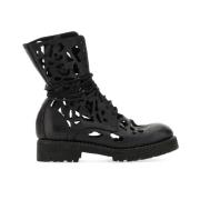 Guidi Snörstövlar Black, Dam